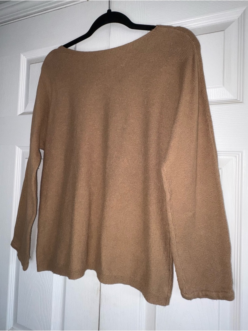 J. Jill Relaxed Long-Sleeve Top in Brown - Picture 9 of 11